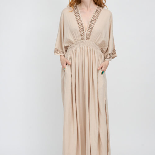 Vestido Largo Blocprint