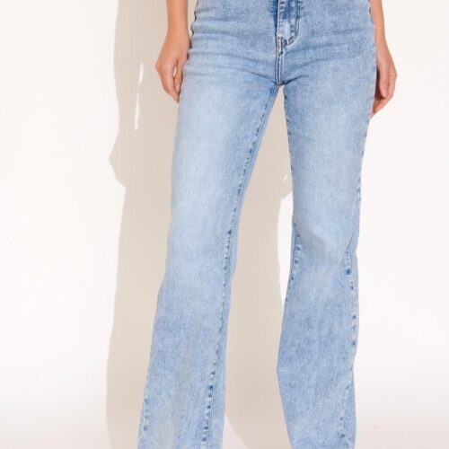 Pantalón Vaquero Claro Desflecado
