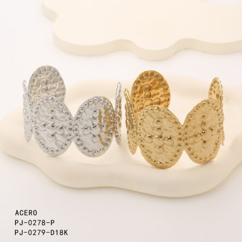 Brazalete Acero Tachas