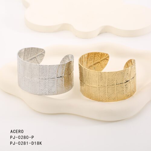 Brazalete Acero Textura