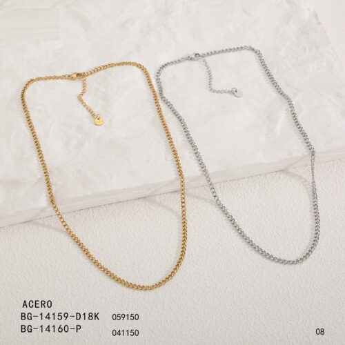 Collar Cadena Gruesa Acero