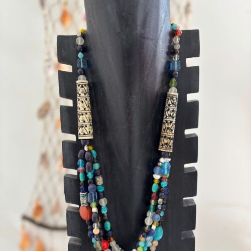 Collar Bolitas Multicolor