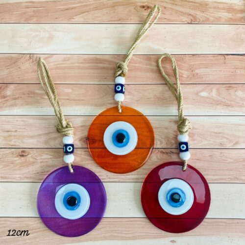 Colgador de Cristal  Ojo Turco Colores Surtidos