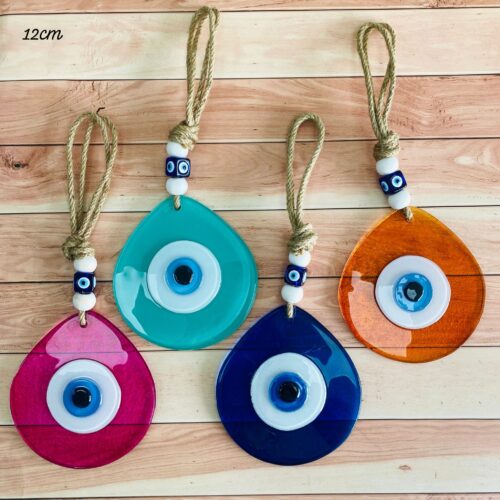 Colgador de Cristal Ojo Turco Colores Surtidos