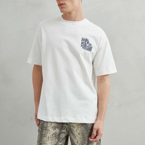 Camiseta Manga Corta Blanca 'In The Wilderness'