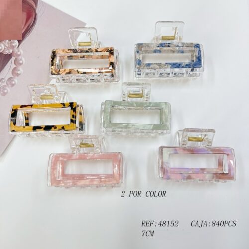 Pinzas De Pelo Tie Dye 7cm