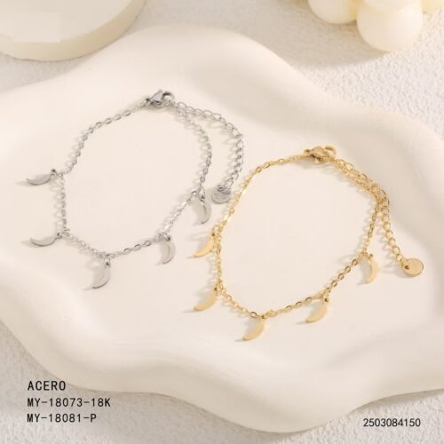 Pulsera Acero Luna