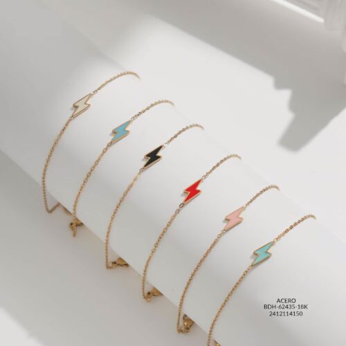 Pulsera Acero Rayo