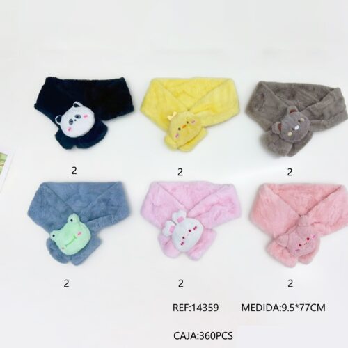 Cuello Infantil Peludo Animales
