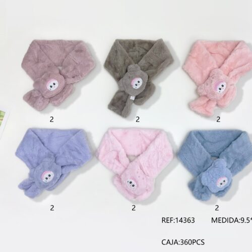 Cuello Infantil Peludo Muñeca