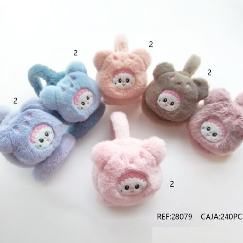 Orejeras Infantiles Muñecas