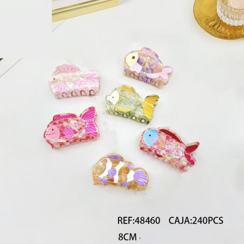 Pinzas De Pelo Peces 8 cm