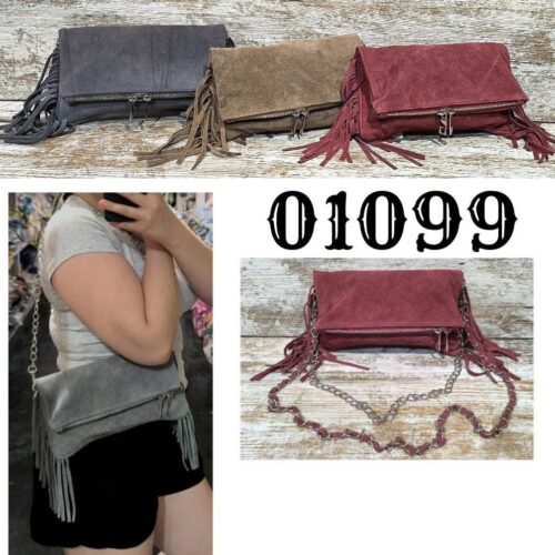 Bandolera Flecos Serraje