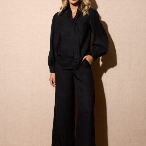 Pantalón Ancho Negro