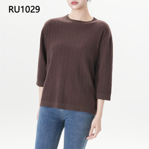 Jersey Fino Trenzado Manga 3/4