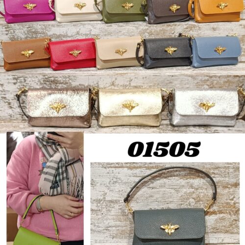 Mini Bolso Piel Abeja