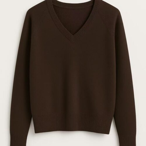 Jersey Básico Liso Escote  V