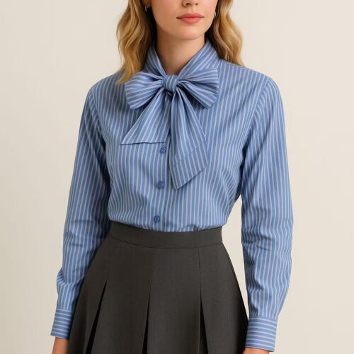 Falda Corta Pantalón  Gris Diseño Plisado