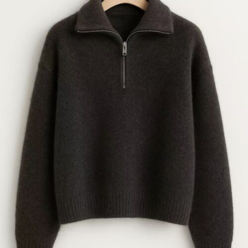 Jersey Coffe Cuello  con Cremallera