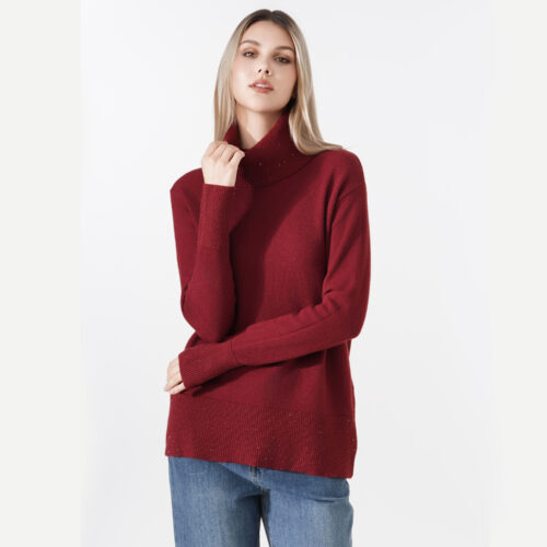 Jersey Manga Larga Cuello Alto