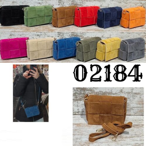 Bandolera Piel Solapa Trenzado