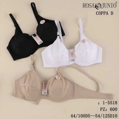 Sujetador Liso copa D Mujer