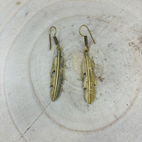 Pendientes Étnicos Dorados