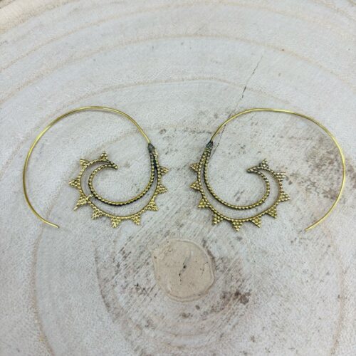 Pendientes Étnicos Dorados