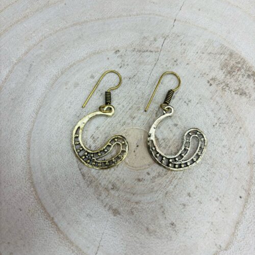 Pendientes Étnicos Dorados