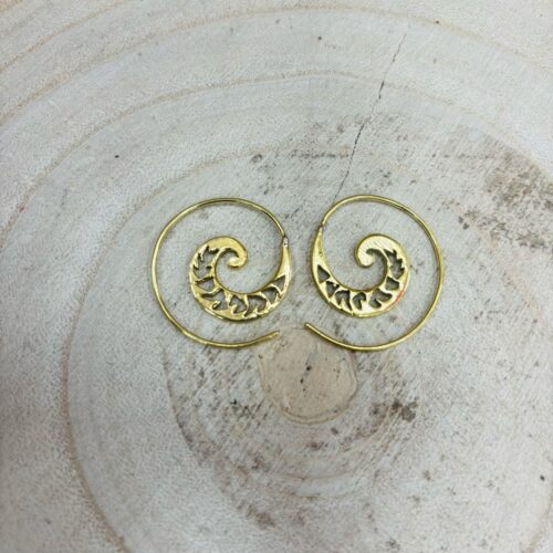 Pendientes Étnicos Dorados