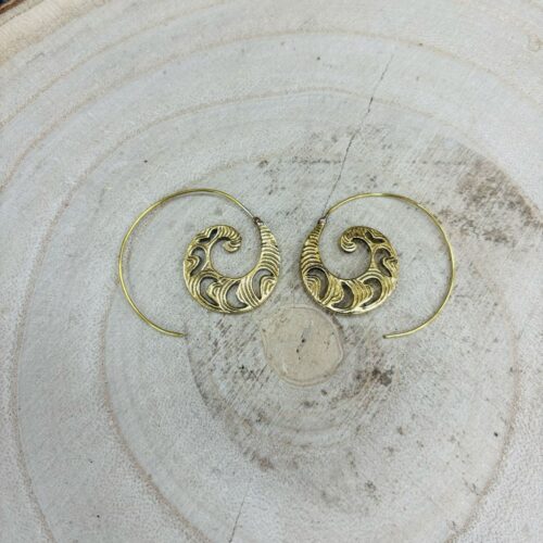 Pendientes Étnicos Dorados