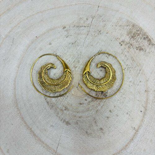 Pendientes Étnicos Dorados