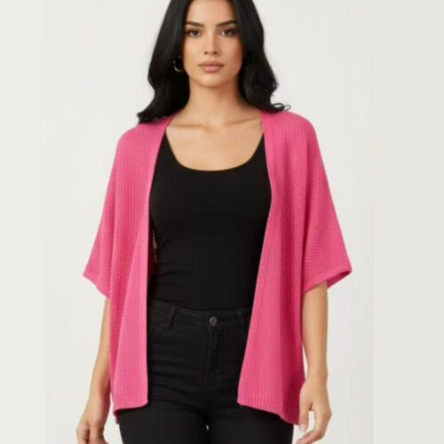 Chaqueta De Punto Calada