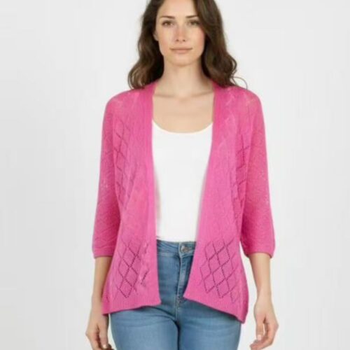 Chaqueta De Punto Rombos