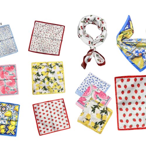 Pañuelo Cuadrado 70x70cm Estampado