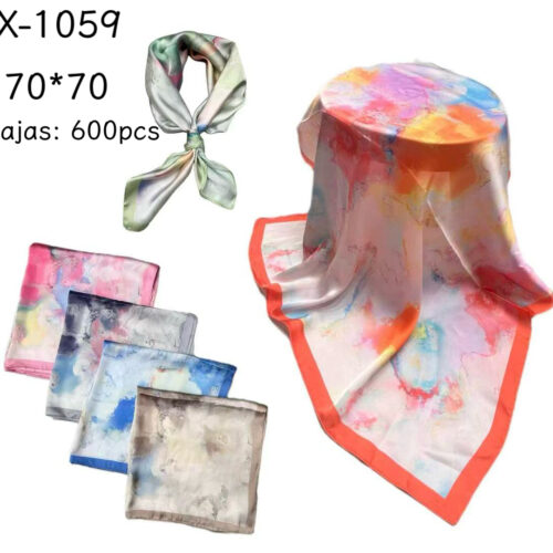 Pañuelo Cuadrado 70x70cm Estampado