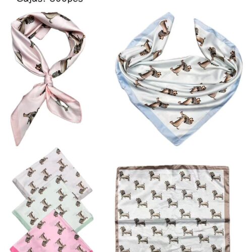 Pañuelo Cuadrado 70x70cm Estampado