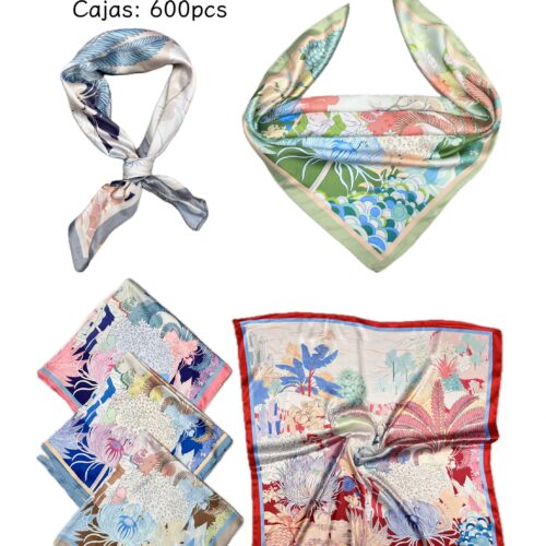 Pañuelo Cuadrado 70x70cm Estampado