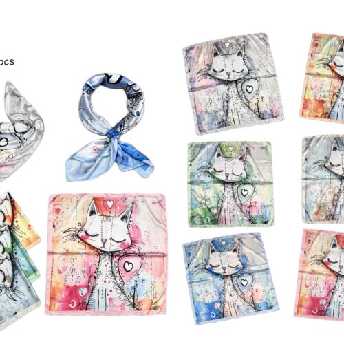 Pañuelo Cuadrado 70x70cm Estampado