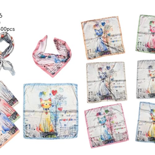 Pañuelo Cuadrado 70x70cm Estampado