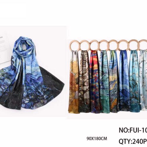 Fular Estampado 90 x 180 cm