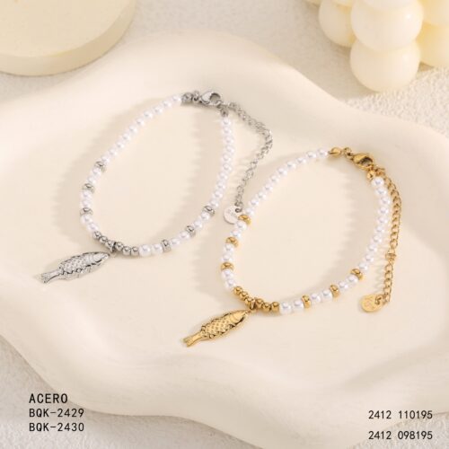 Pulsera Acero Pez