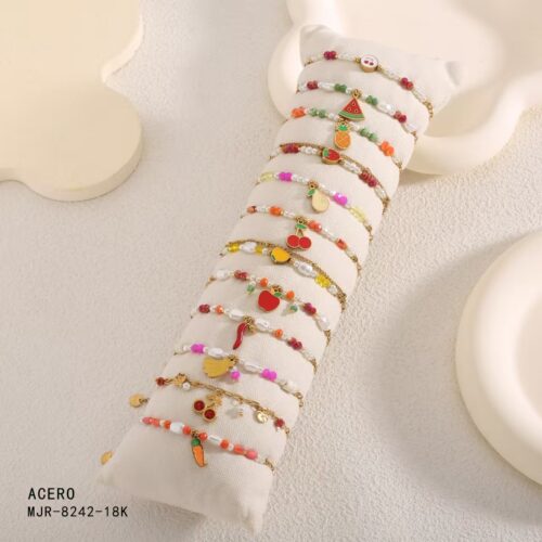 Pulsera Acero Frutas