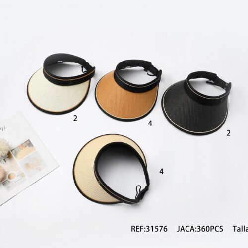 Visera Bicolor y Negra