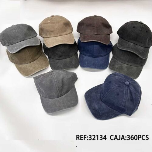 Gorra Básica Efecto Vaquero