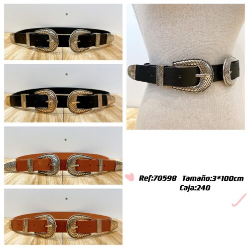 Cinturones Doble Hebilla