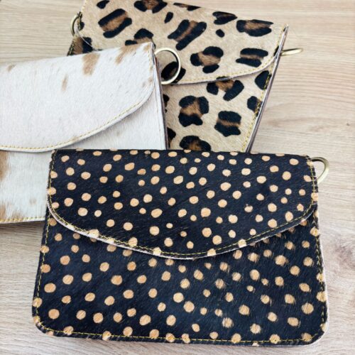 Bolso de Piel Multicolor Animal Print