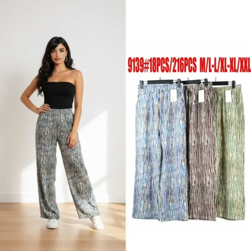 Pantalón Largo Fluido Estampado