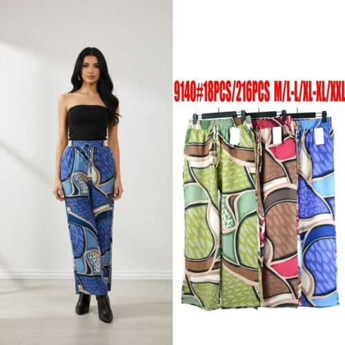 Pantalón Largo Fluido Estampado