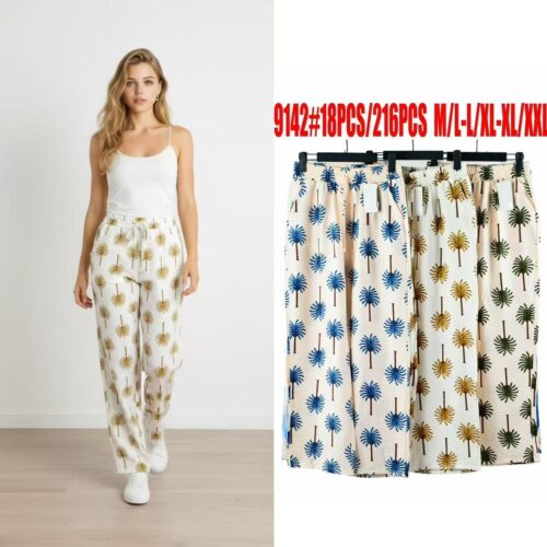 Pantalón Largo Fluido Estampado